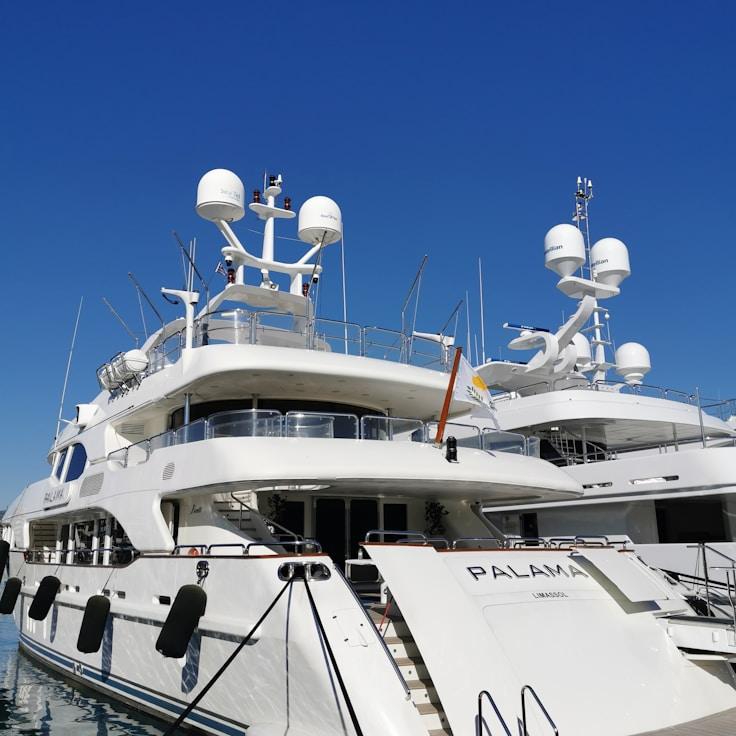 Business retreat aboard a yacht
